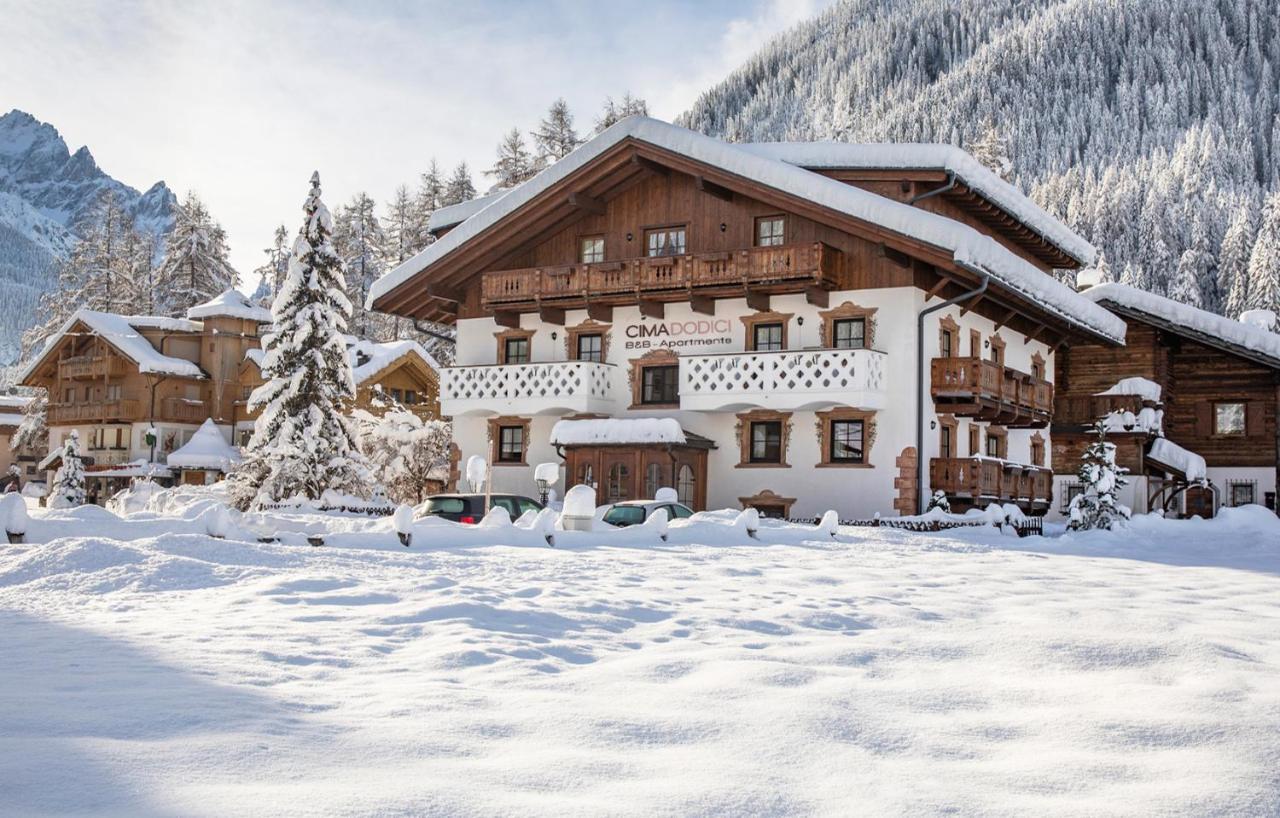 Cima Dodici B&B - Apartments Sexten Exterior photo